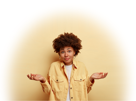 Une femme ne savant pas ce que sont les diagnostics obligatoires